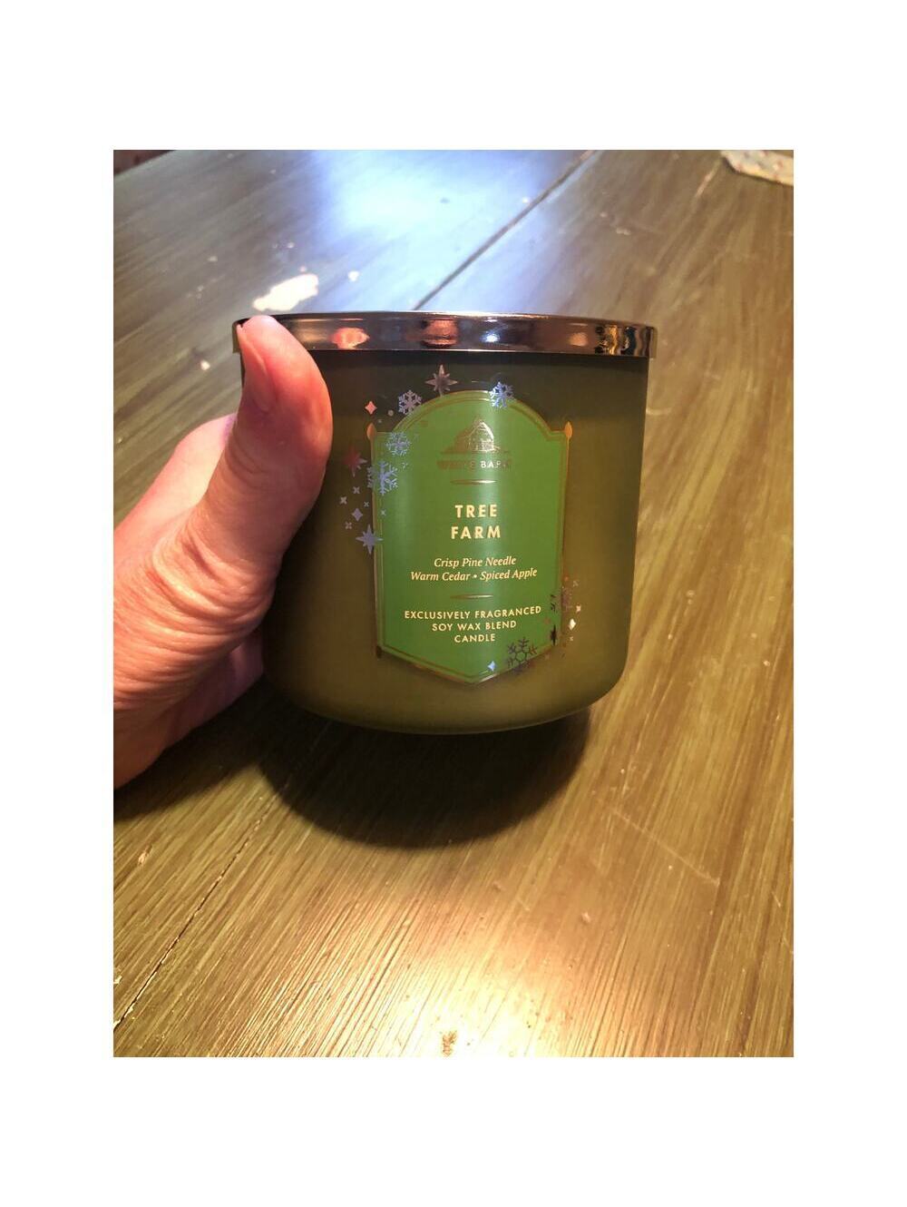White Barn NEW Tree Farm 3-Wick Candle 14.5oz